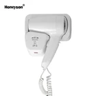 Hotel bathroom mini electric wall mounted holder hair blow dryer