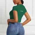 Sexy 2020 Clubwear Customize Logo Onesies Sexy Bodysuit For Women