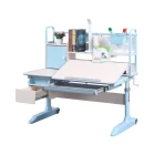 New product Kids ergonomic study table for home use, adjustable height desk for children do homework
