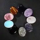 Customized Chakra Reiki Crystal Engraved Green Aventurine Worry Stone
