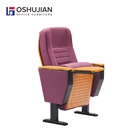 Theater auditorium plastic chair parts hall standard seat size