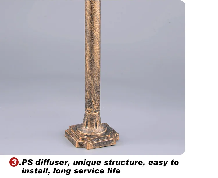 Custom Hot Sale Outdoor Lighting Waterproof Energy Saving Pillar Lights