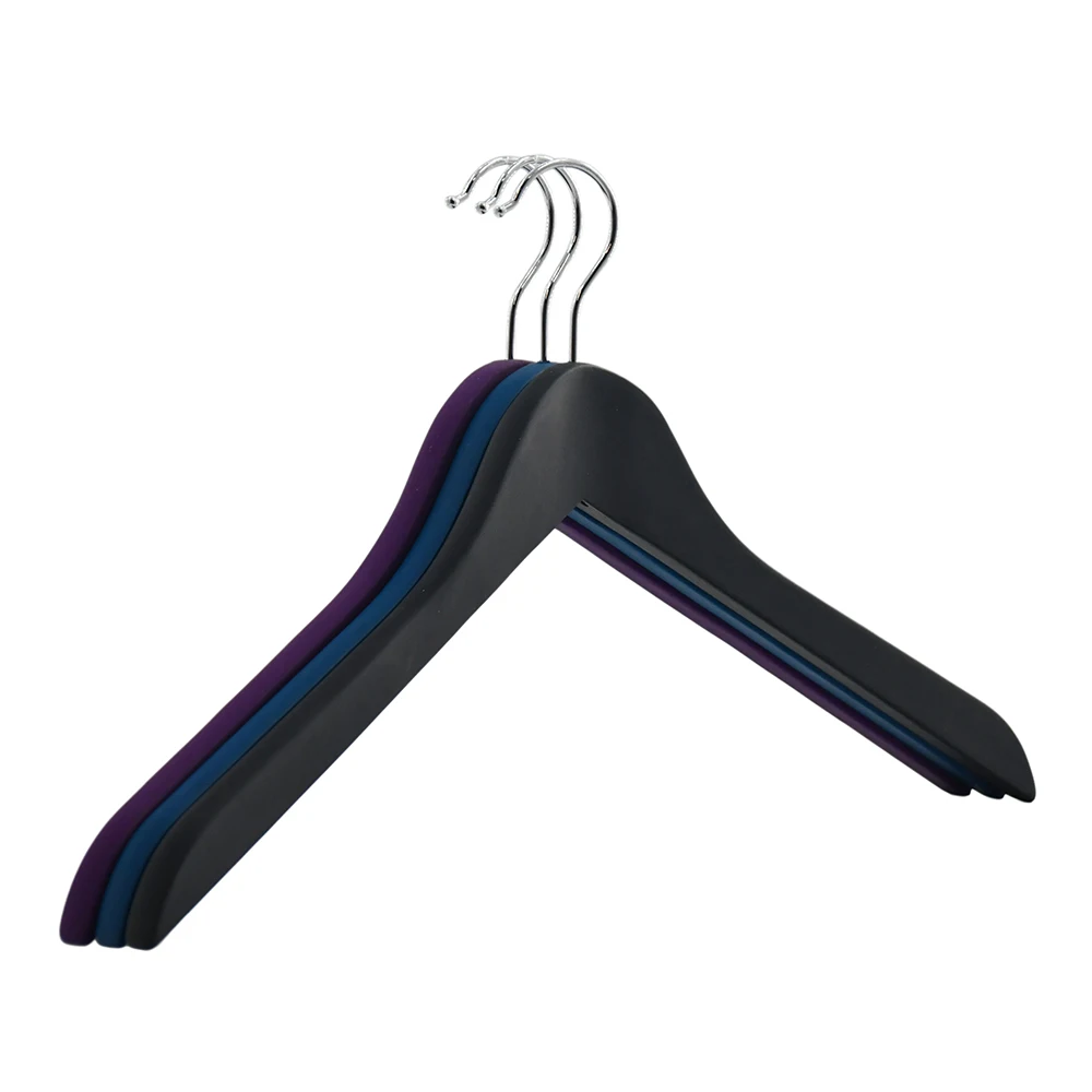 High Quality Hot Sale wholesale hangers wood with rubber