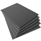 2mm,3mm,4mm,5 mm,6mm thick customized size black and white color plastic plate polypropylene board