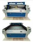 FW-1325 high speed picture frame wood mdf acrylic cutting machine cnc laser with 2 laser heads die knife board