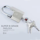 Metal Stainless Custom Safely Brass Master Key Mini Padlock