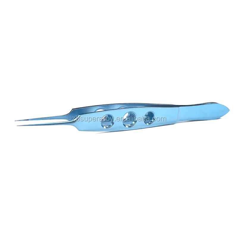 Titanium Mm Straight Surgical Forceps Titanium Alloy Cataract Set