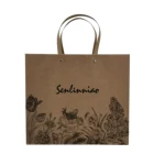 Offset Printing Paper Bags in Thick Bag Hot Sale Thick Brown Paper Bags Kraft Bag in Bulk