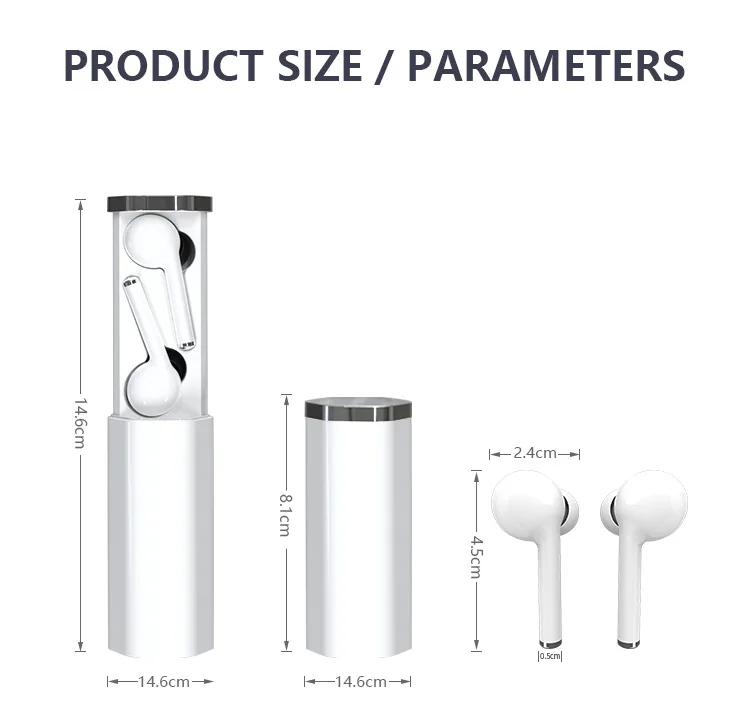Amazon Hot Selling Tws Earbuds for airport Manufacturing Mono Headset Tw50 40 Bluetooth Headphone Wireless Earphone With Mic - ANKUX.COM