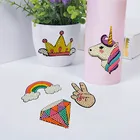 Decor 3D Puzzle Rainbow Crown Picture Handmade DIY Blocks Puzzle Diamond Painting