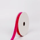 China Holiday China Manufacturer Thick Velvet Roll Ribbon For Holiday Gift Packing
