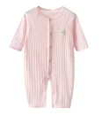 Clothing Baby Kids Clothing Baby Clothes Long-sleeved Breathable Jacquard Crawling Suit For Infants