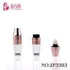 shake lip glaze bottle air cushion lipgloss tube custom logo with metal ball