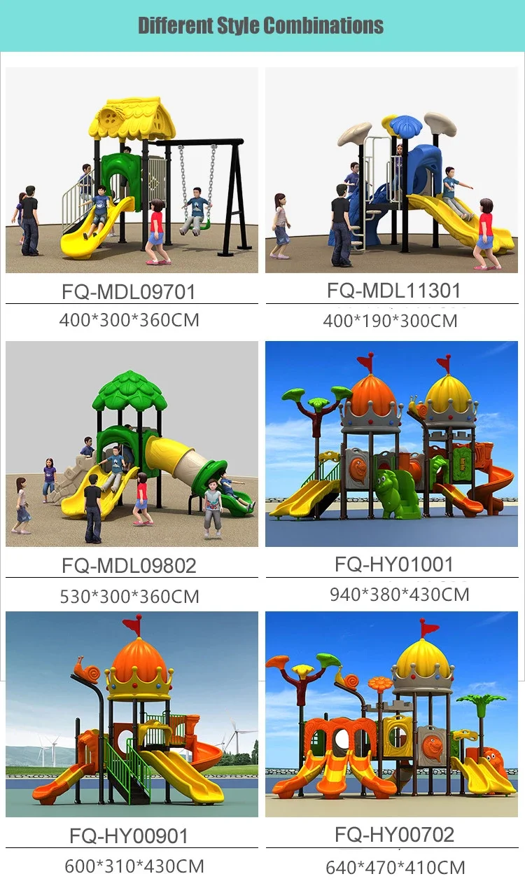 product outdoor playground children kids multifunctional children colorful playground-3