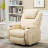 Factory Fantastic Leisure 8 Point Vibration Massage With Heating Cinema Manual Recliner Sofa Chair