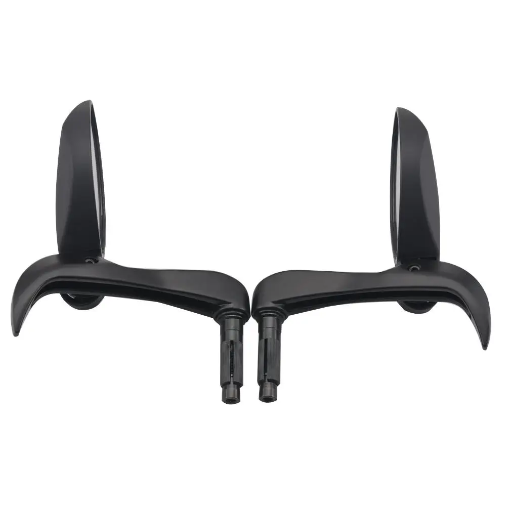 L&R Black Universal Motorcycle 22mm Handguard Protect with Side Rear View Mirrors Ultra Low Wholesale Price