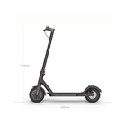 Scooter Hot Sale 8 Inches Fast 201-500w Inflated Rubber Tire Aviation Grade Aluminum Alloy Electric Scooter Adult