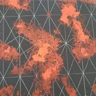 high quality 50d*50d Polyester fabric with printed