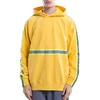 Street style hip hop reflective fluorescent safety hoodies for men
