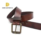 brand names Cowboy Style making Used Leather Belt Wenzhou Factory Vintage split leather for belts