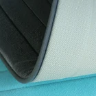 High Quality microfiber embossed Bath Mat Foam Rug for Bathroom Kitchen Bedroom inside foam back PVC 40x60cm