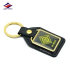 Longzhiyu 13 years leather metal keychain manufacturer professional custom pu leather key chain fur keychain