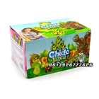 Gum Jelly Gum Assorted Fruit Mini Bubble Gum Center Filled Jelly Soft Candy