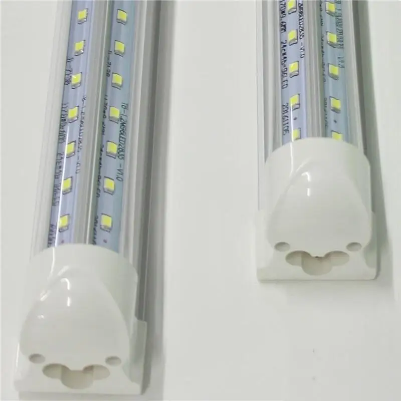 4 Feet V Shape 18W Intergrated Led Tube Lighting Fixture For indoor