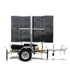 New Design Sports Event Video Playing Full Color Mobile Solar LED Advertising Sign Trailer