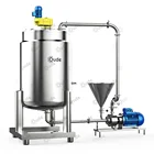 stainless steel chemical pharmaceutical liquid mixing tank
