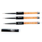 Acrylic Thin Liner Nail Brush French Lines Stripes Grid Painting Nail Art Drawing Brush