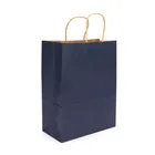 Custom Promotional Kraft Paper Shopping Bag For Clothing/Gift/Food/Packaging