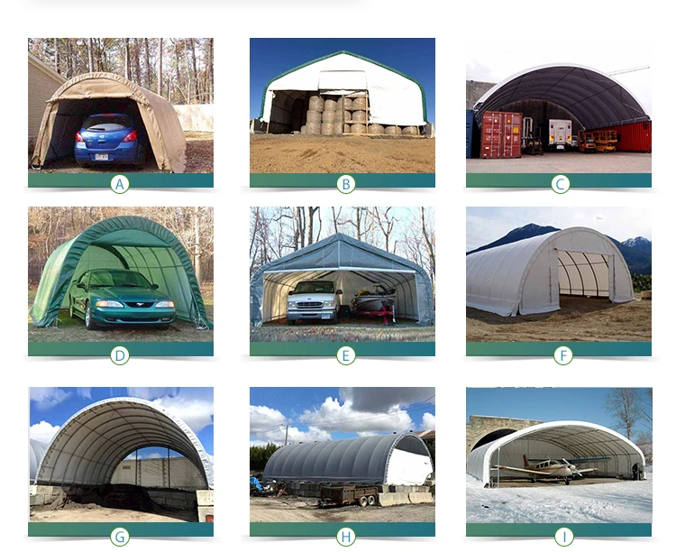 Australia Dome shelter outdoor 20FT / 40FT container shelter PVC/PE proof tent factory direct sale