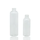60ml 120ml PET plastic hand wash round shape bottle plastic bottle with flip Lid