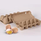 Egg Box Packing Biodegradable Customized Recycled Colorful Paper Packaging Pulp 6/12 Egg Boxes/tray/carton