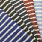 Wholesale Color 50% Polyester 50%Cotton Fabric Stripes Home Textile Shirt Fabric