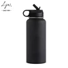 Hydr Flask Water Bottle | Stainless Steel & Vacuum Insulated | Wide Mouth with Straw Lid | Multiple Sizes & Colors saft trade