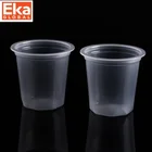 8.3 オンス/244 ミリリットル漏れ防止 evoh クリア使い捨てバリ pp プラスチックカップ