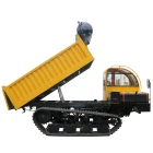小さなダンパーローダー容量 6ton 8ton エンジニアリングゴムトラックキャリア販売