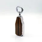 Wedding Gifts Tiger's-eye Natural Crystal Quartz Metal Wine Bottle Opener