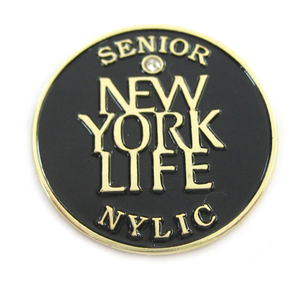team badge pin magnetic metal soft hard enamel lapel pin