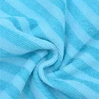 Microfiber Bath Microfiber Wholesale Luxury Microfiber Striped Cationic Towel Custom Hand Wash Bath Towel