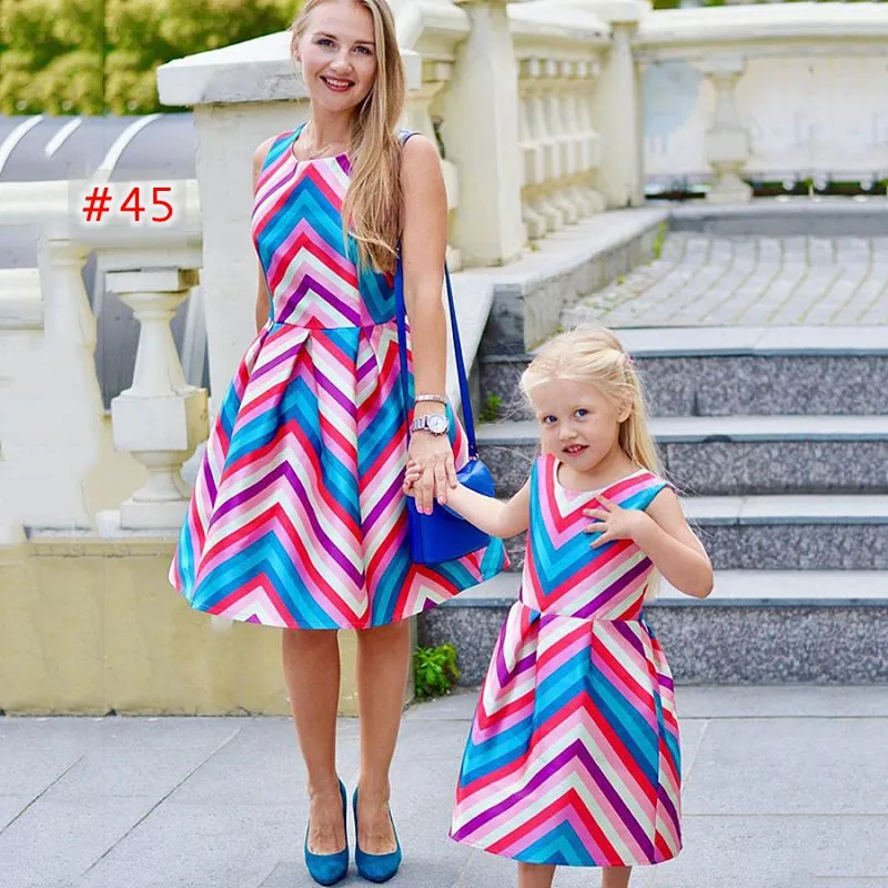 mom daughter matching dresses