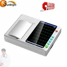 Digital 3 channel bluetooth ecg 12 lead ECG/EKG machine + software Electrocardiograph/ Printer