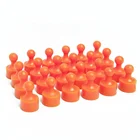 Strong Small Plastic Pawn Magnetic Push Pins