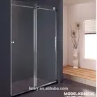 Tempered Glass Sliding Shower Door Glass Partition For Bathroom (KD8013C)