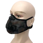 Neoprene Filter Cycling Half Face Mask Bike Ski Dusk Mask Neoprene Filter Anti Pollution Mask