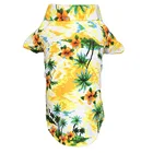 Hawaiian Dog T-Shirt Summer Camp Clothing Suitable For Small And Medium Pet Supplies Dog Clothes Pets