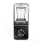 New Design Safety system Heavy Duty Commercial Smoothie Noise Reduction Blender with cover/dome
