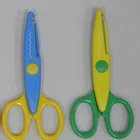 Plastic craft paper scissors kids scissors scissors for children